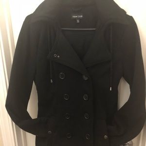 🧥 Coats Black with hat ✔️